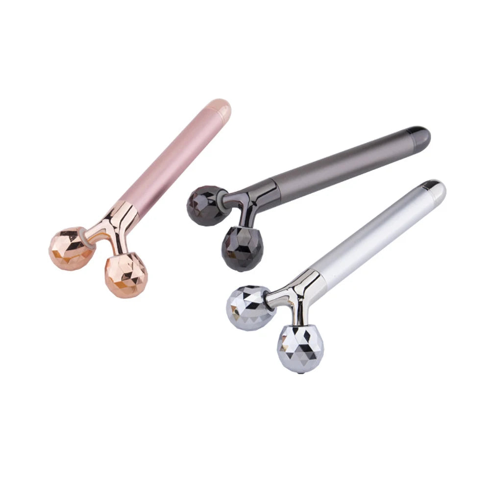 Electric Roller Beauty Bar Vibrating Facial Roller Massager Skin Care