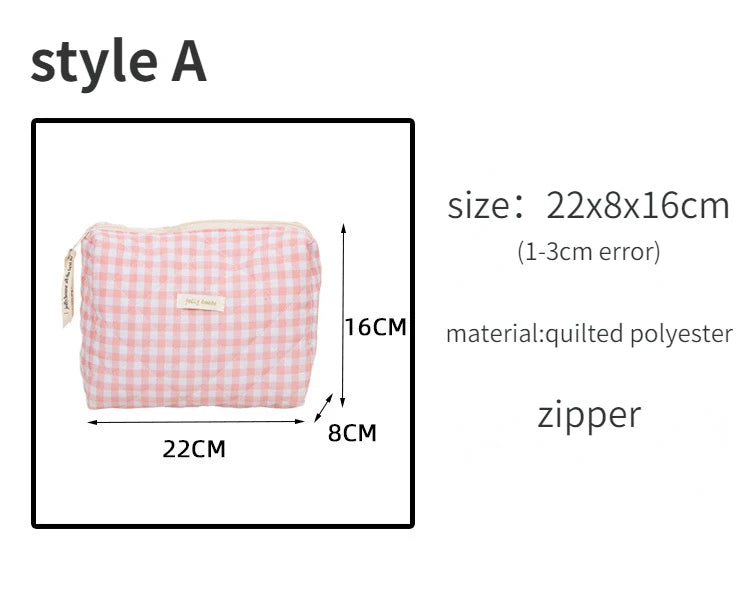 Women's Cosmetic Bags Cases Casual Ladies Small Storage Bag