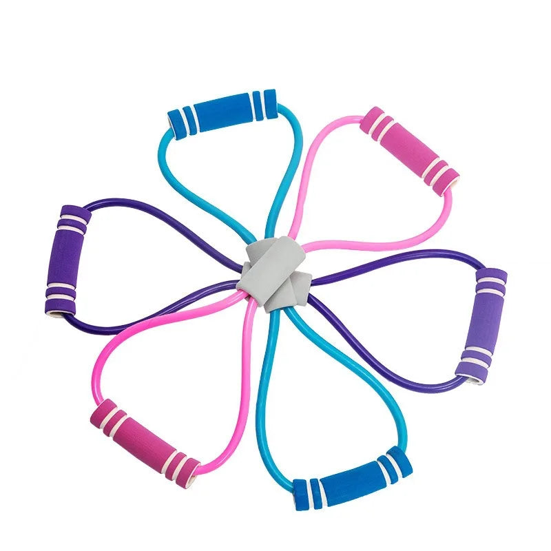 Rubber Pull Rope Training and Exercise Gym Equipment for Women
