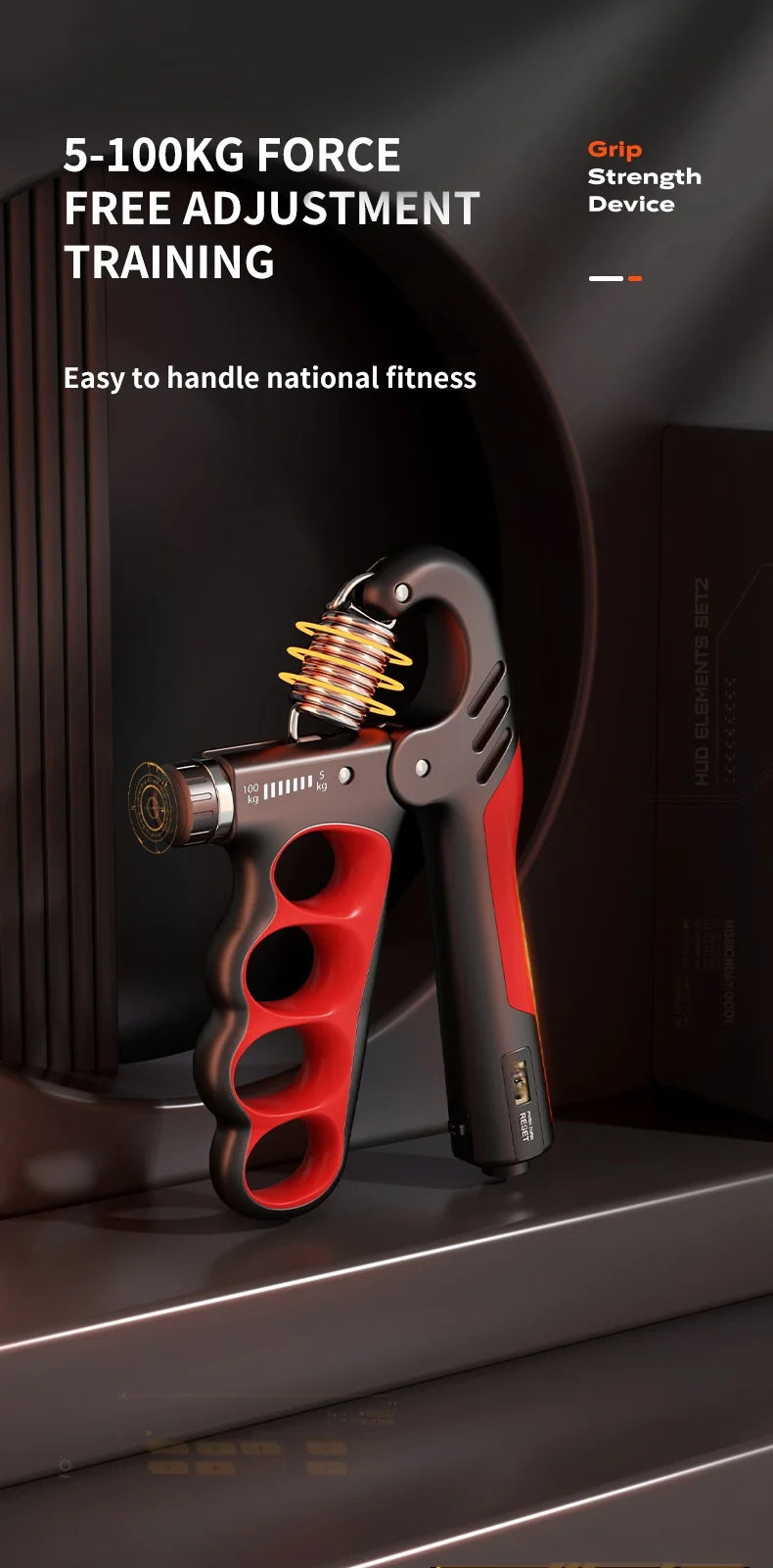 Grip Gym Wrist Expander Hand Strengthener Muscle Exercise