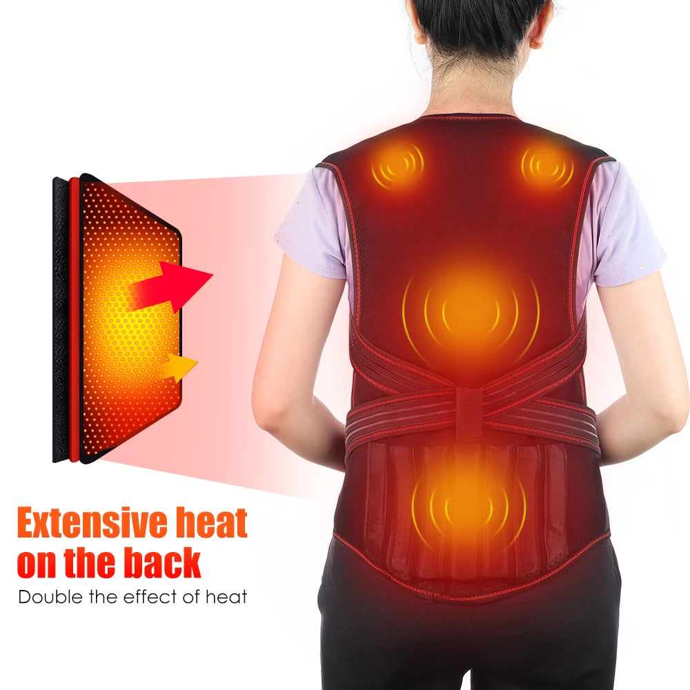 Magnet Heated Vest Magnetic Self-Heating Thermal Clothing