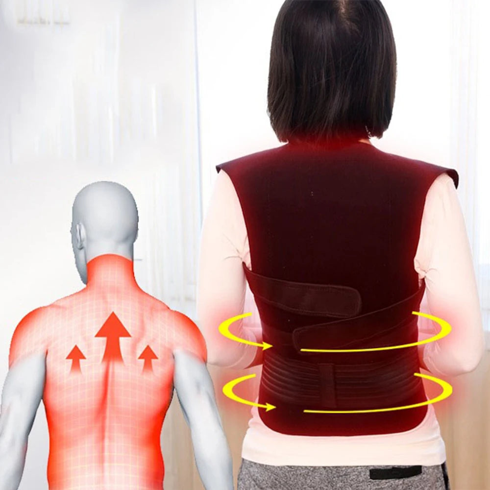 Magnet Heated Vest Magnetic Self-Heating Thermal Clothing