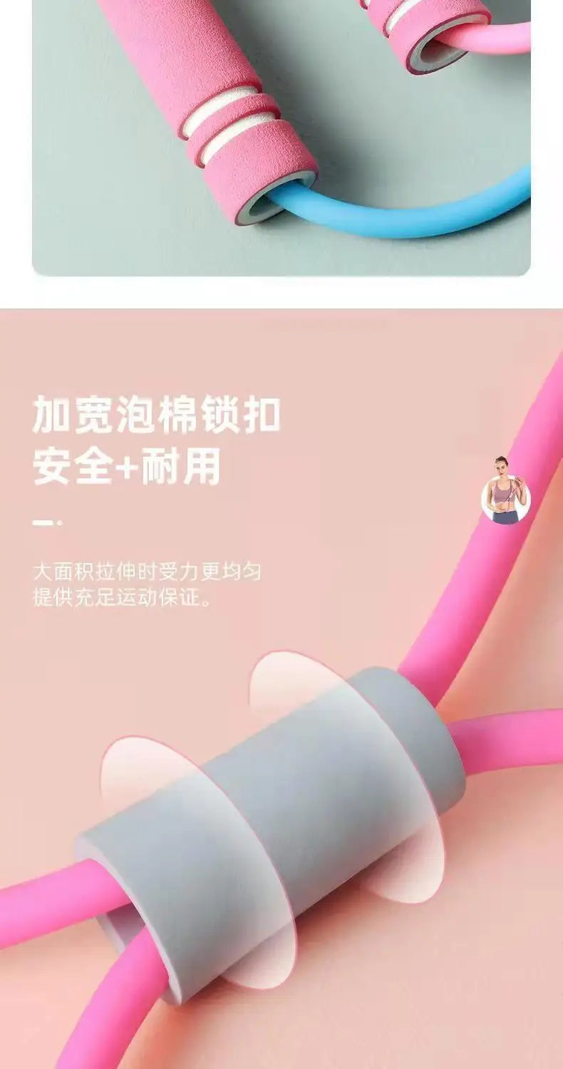 Rubber Pull Rope Training and Exercise Gym Equipment for Women