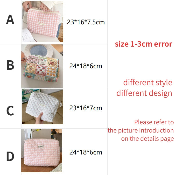 Women's Cosmetic Bags Cases Casual Ladies Small Storage Bag