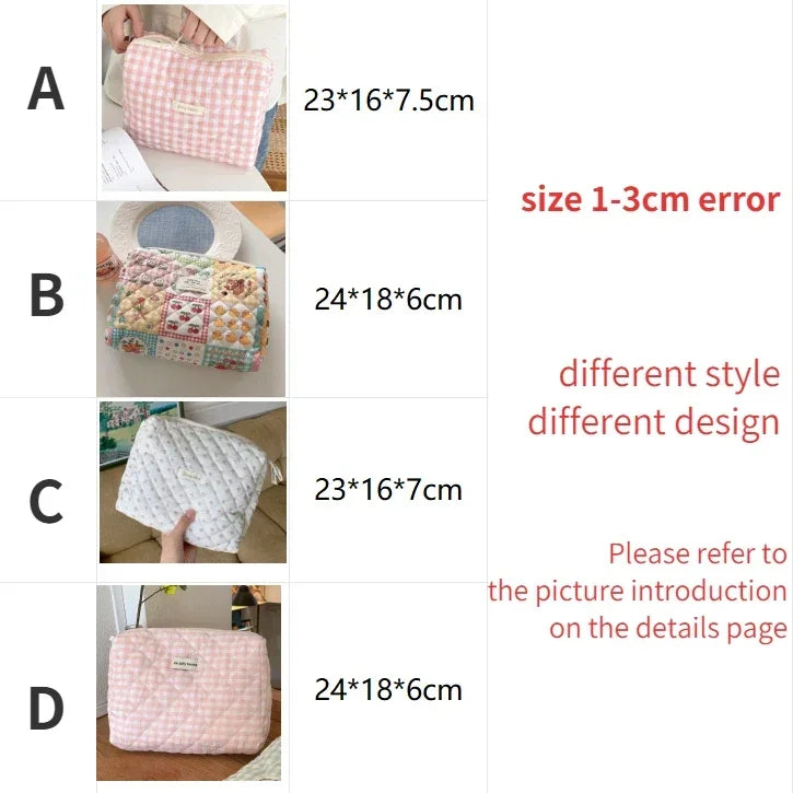 Women's Cosmetic Bags Cases Casual Ladies Small Storage Bag