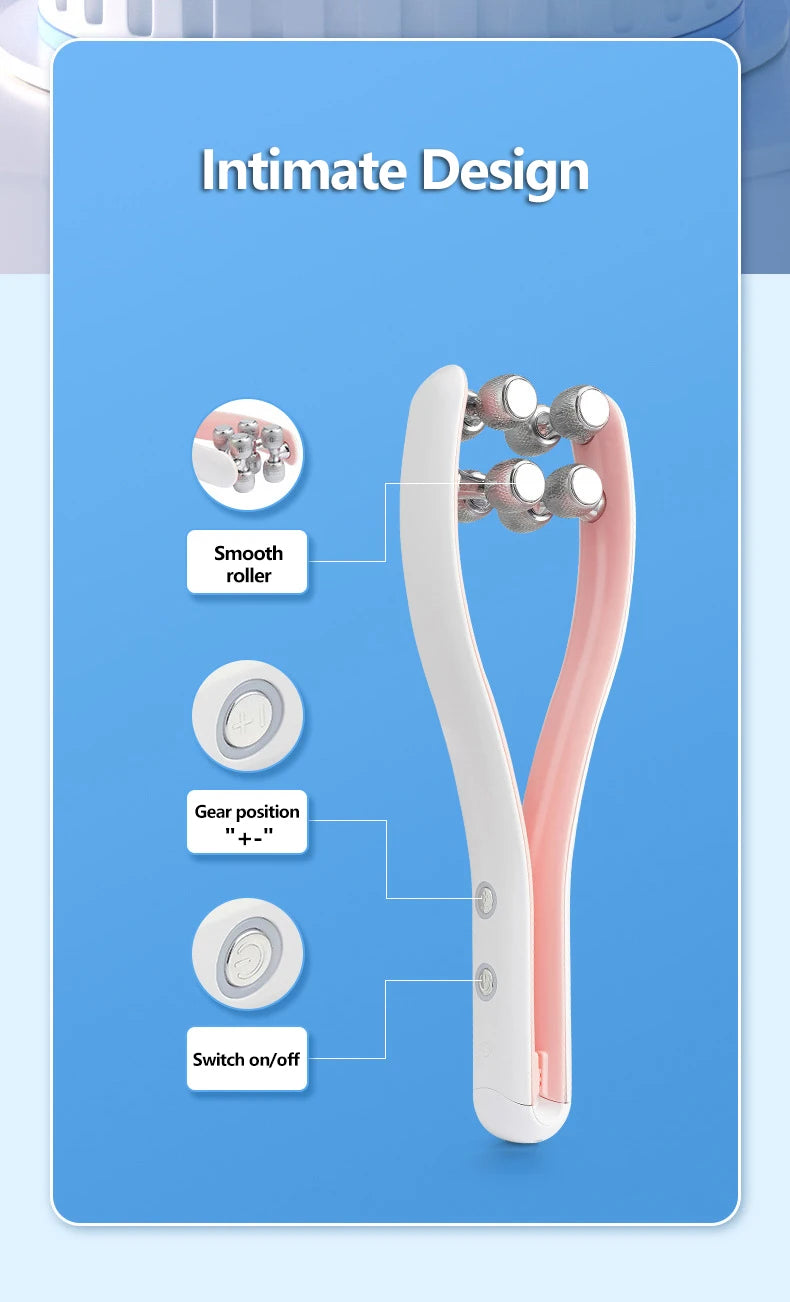 Face Lifting Roller Facial Massager Y Shape Lifting Facial Massager