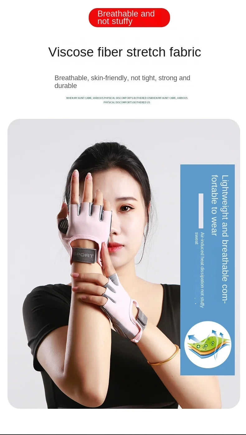 Gym Body Building Training Fitness Gloves Sports Weight Lifting