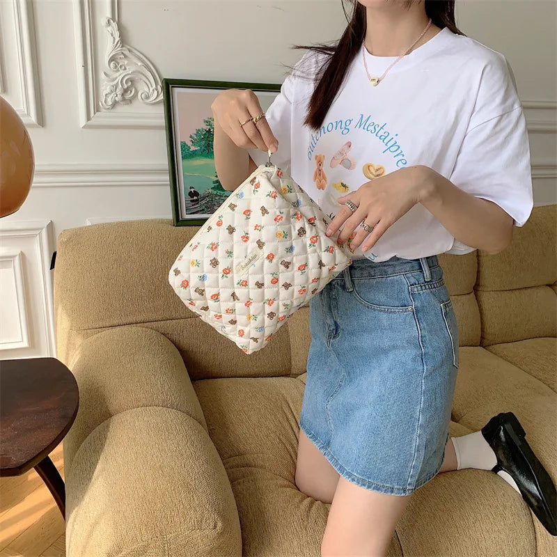 Women's Cosmetic Bags Cases Casual Ladies Small Storage Bag