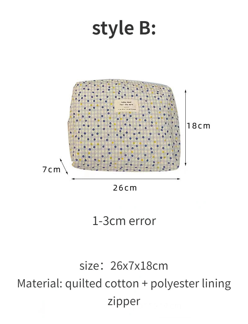 Women's Cosmetic Bags Cases Casual Ladies Small Storage Bag