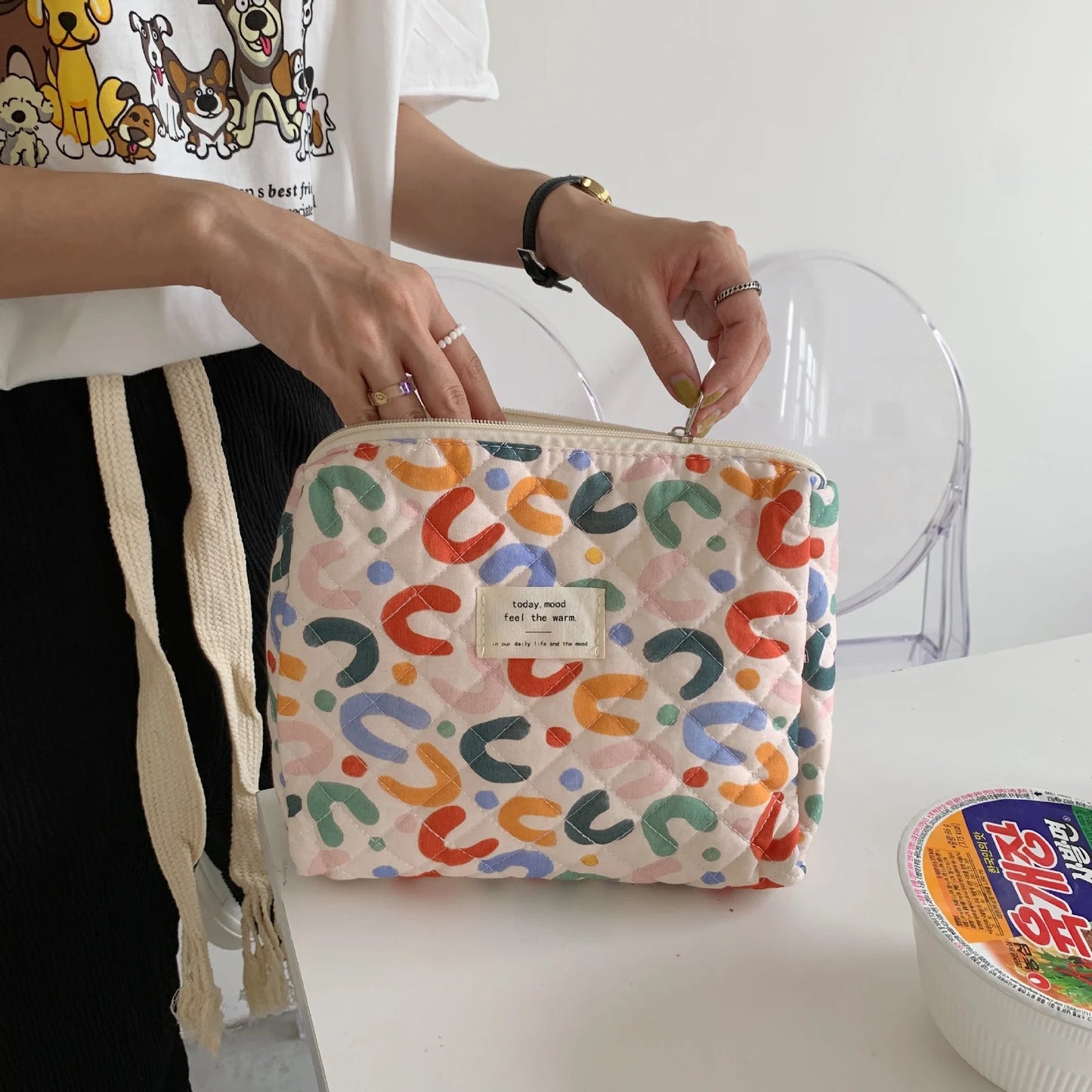 Women's Cosmetic Bags Cases Casual Ladies Small Storage Bag
