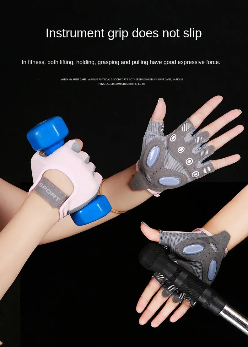 Gym Body Building Training Fitness Gloves Sports Weight Lifting