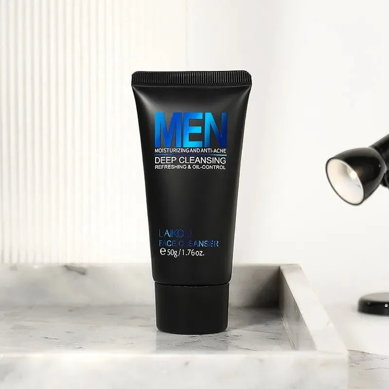 Men Facial Cleanser Face Washing Moisturizing Man Skin Care