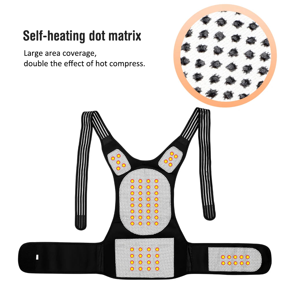 Magnet Heated Vest Magnetic Self-Heating Thermal Clothing