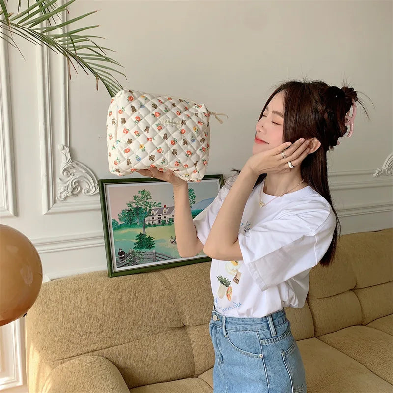 Women's Cosmetic Bags Cases Casual Ladies Small Storage Bag