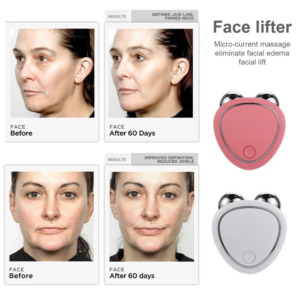 Facial Electric Face Lifting Roller Massager Face Skin Beauty Care