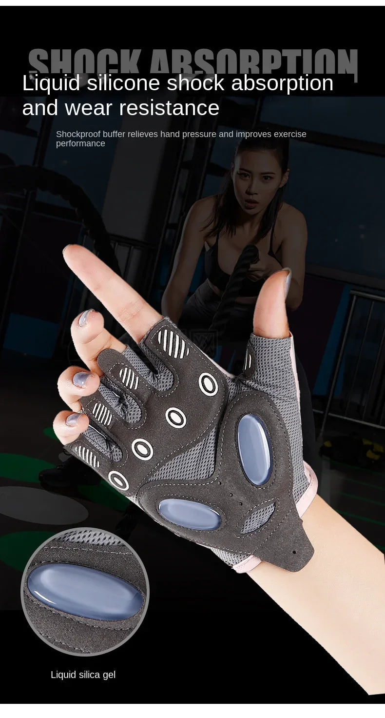 Gym Body Building Training Fitness Gloves Sports Weight Lifting