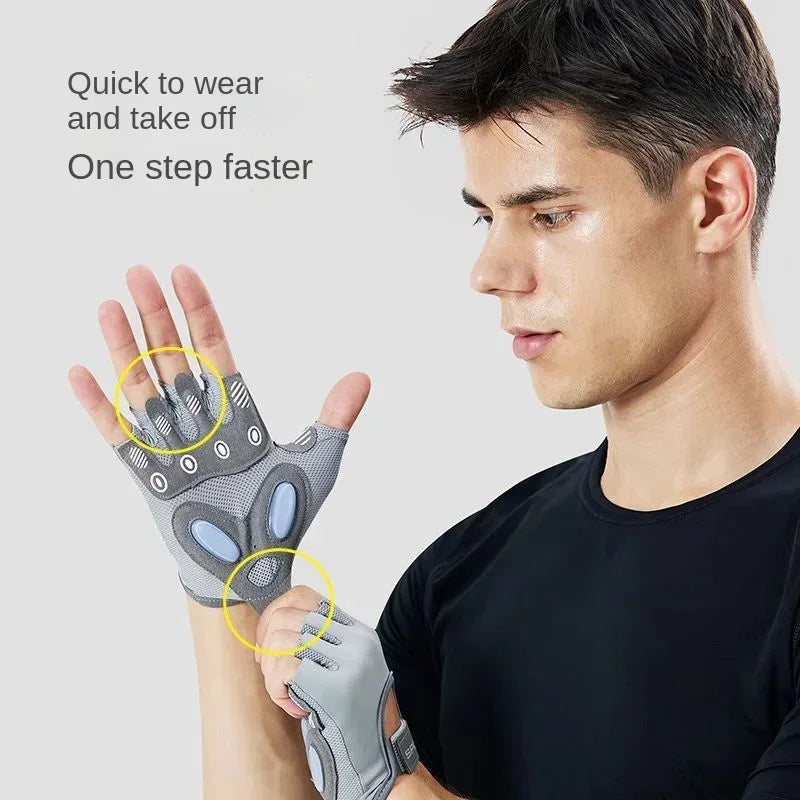 Gym Body Building Training Fitness Gloves Sports Weight Lifting
