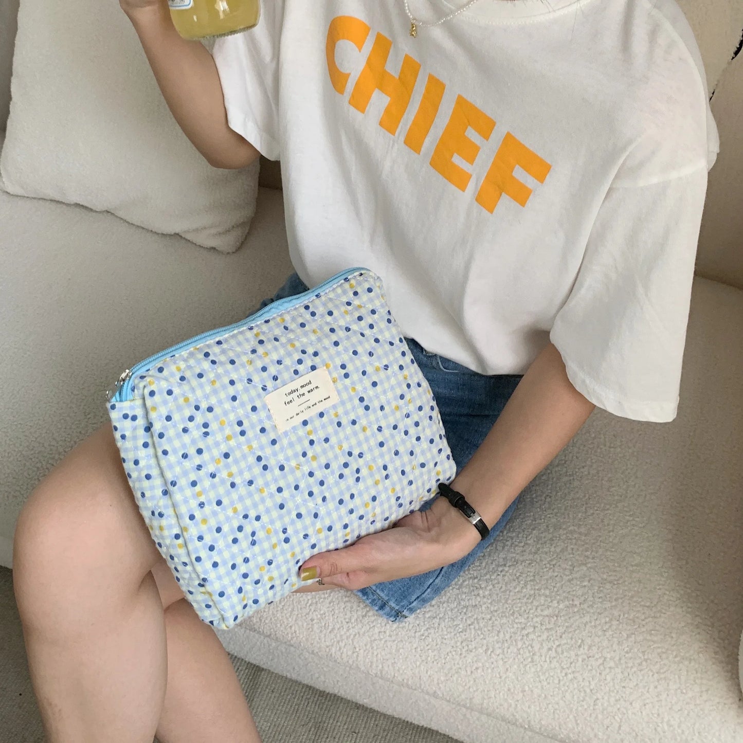Women's Cosmetic Bags Cases Casual Ladies Small Storage Bag