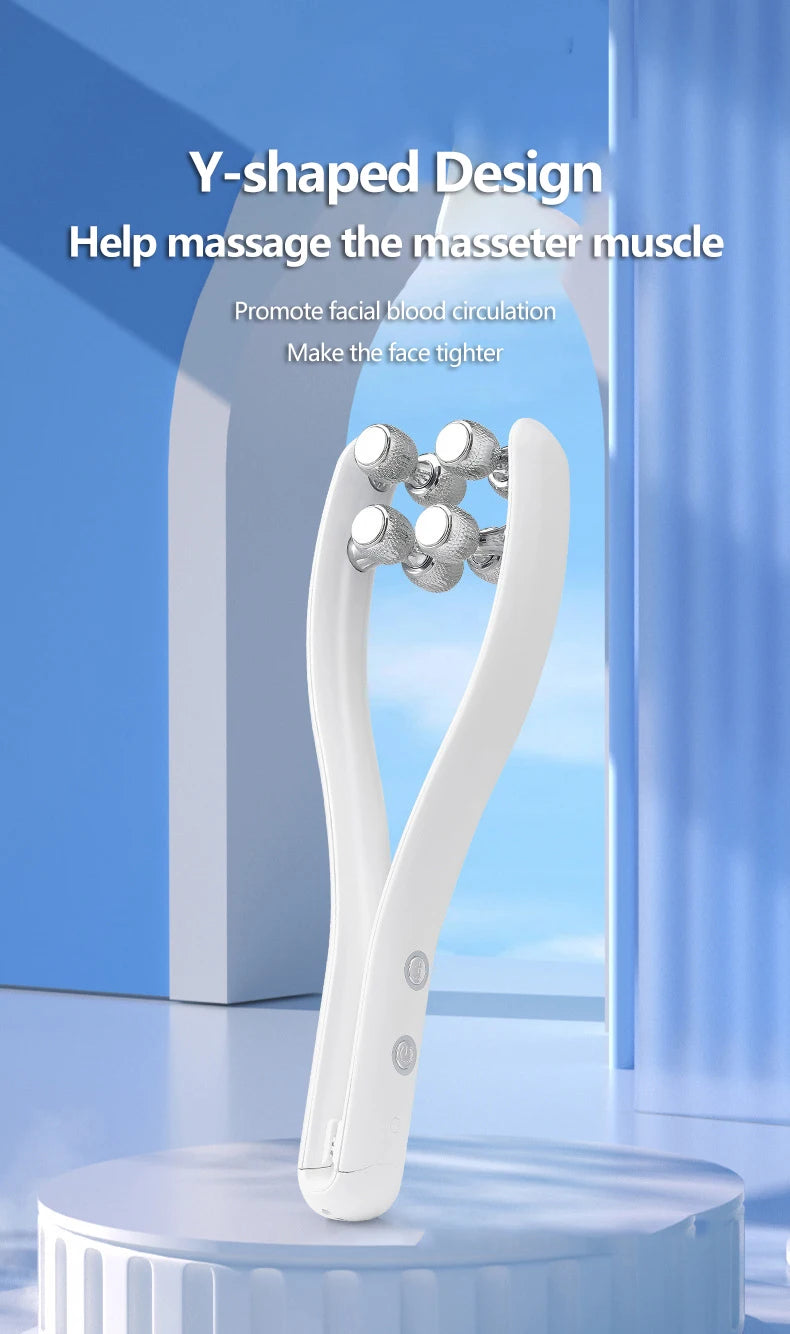 Face Lifting Roller Facial Massager Y Shape Lifting Facial Massager