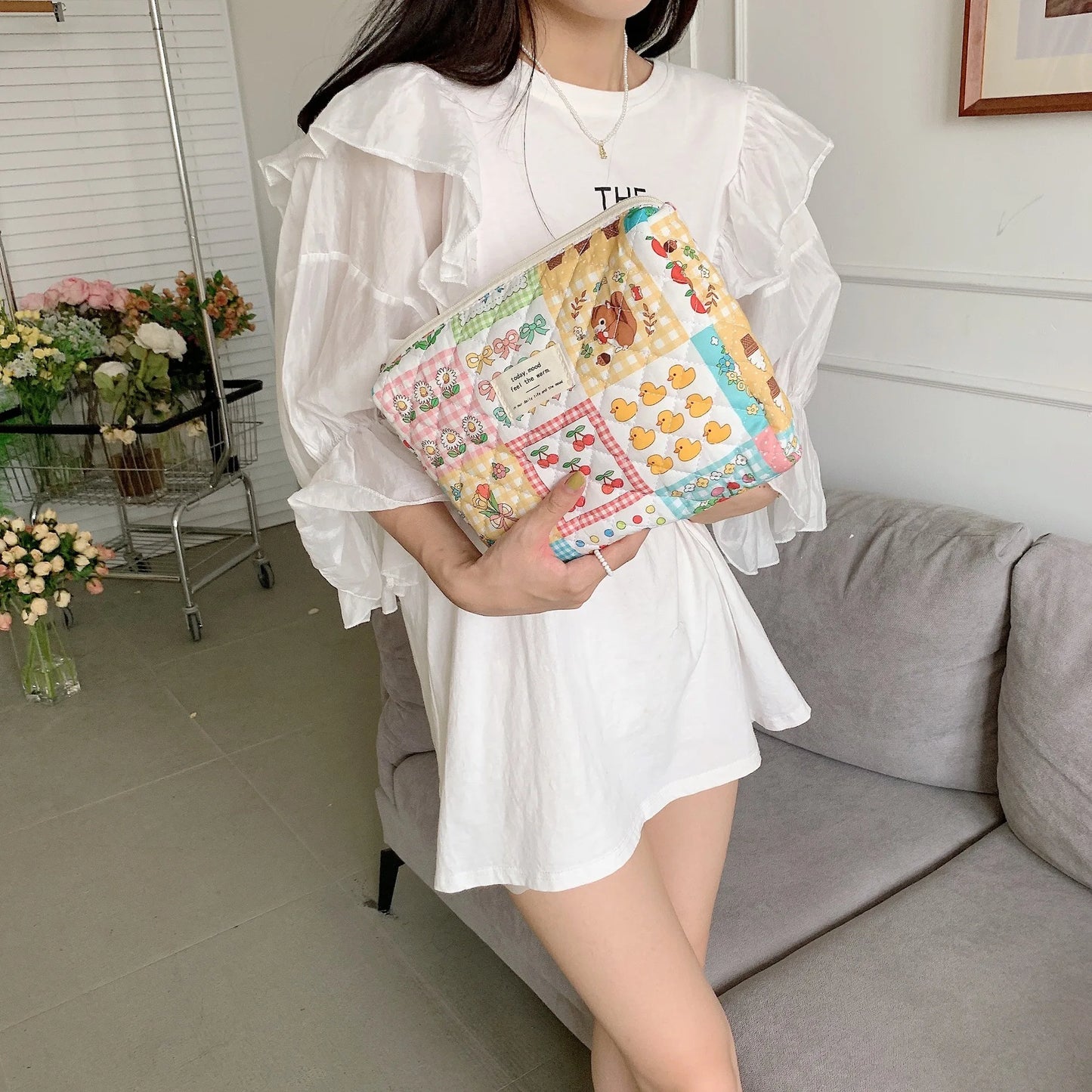 Women's Cosmetic Bags Cases Casual Ladies Small Storage Bag