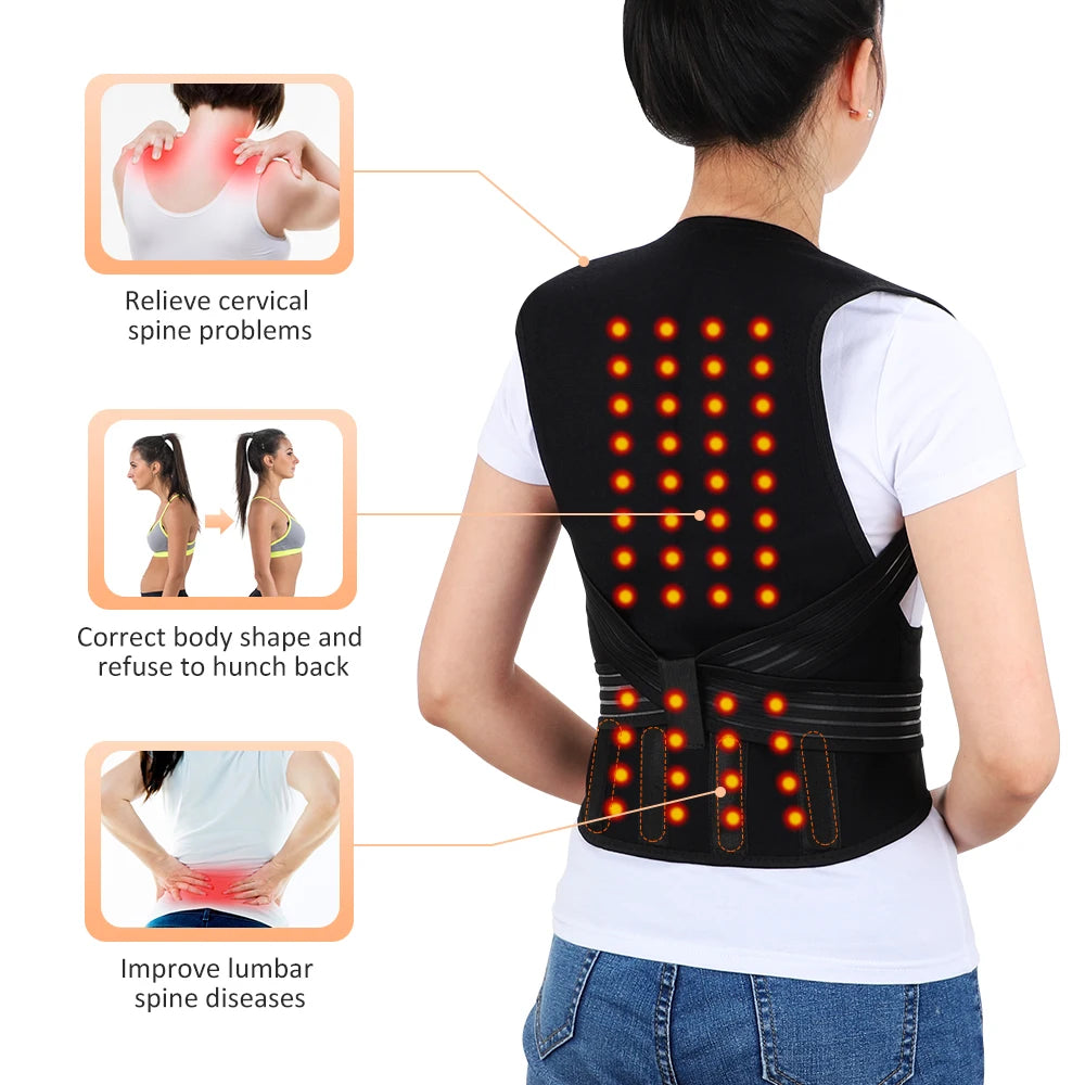 Magnet Heated Vest Magnetic Self-Heating Thermal Clothing