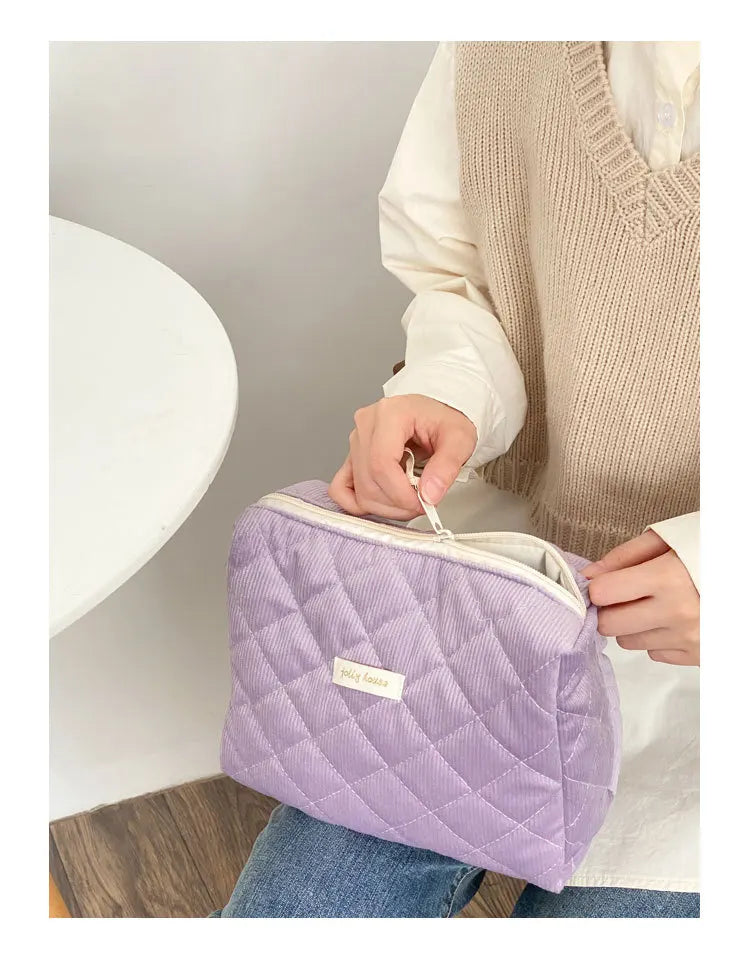 Women's Cosmetic Bags Cases Casual Ladies Small Storage Bag