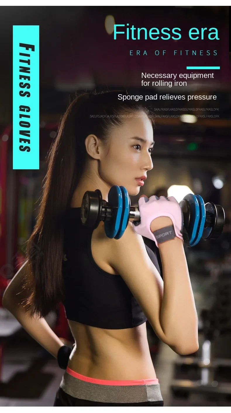 Gym Body Building Training Fitness Gloves Sports Weight Lifting