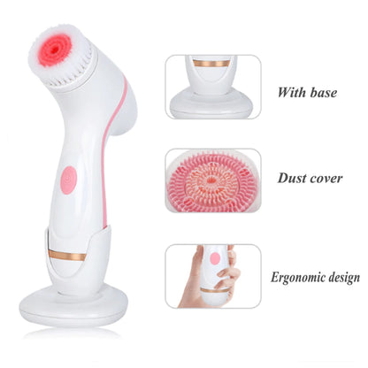 Facial Cleansing Brush Sonic Face Spin Brush Set Facial System