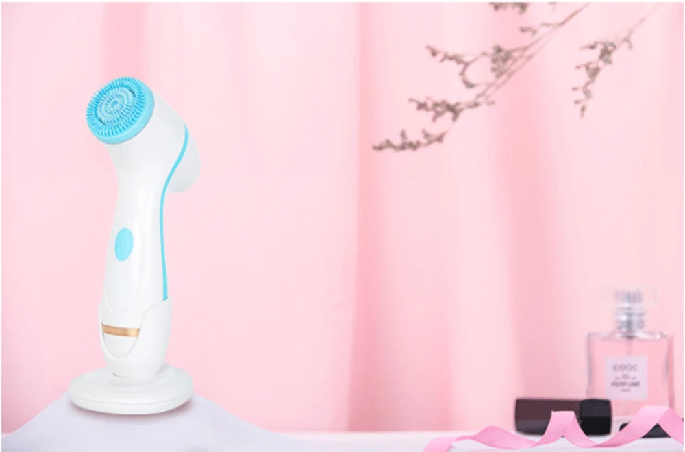Facial Cleansing Brush Sonic Face Spin Brush Set Facial System