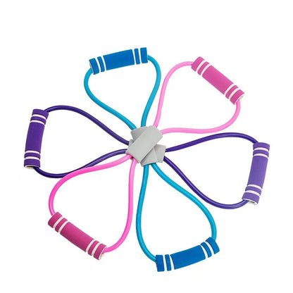 Rubber Pull Rope Training and Exercise Gym Equipment for Women