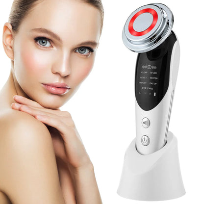 Face Lifting Device EMS Microcurrent Skin LED Facial Neck Massager