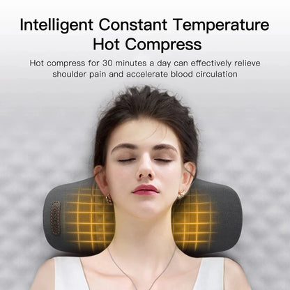 Electric Neck Massager Pillow Cervical Stretcher Heating Massage