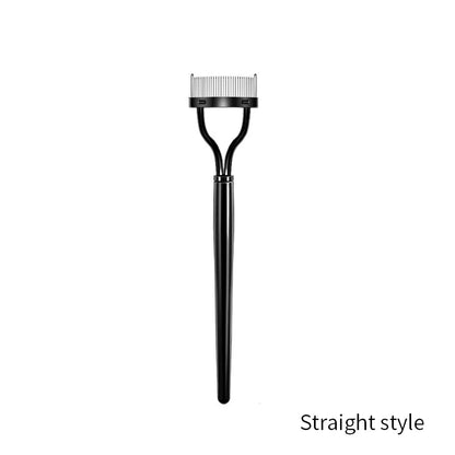 Eyelash Separator Metal Teeth Straight Eyelash Curler Beauty Makeup