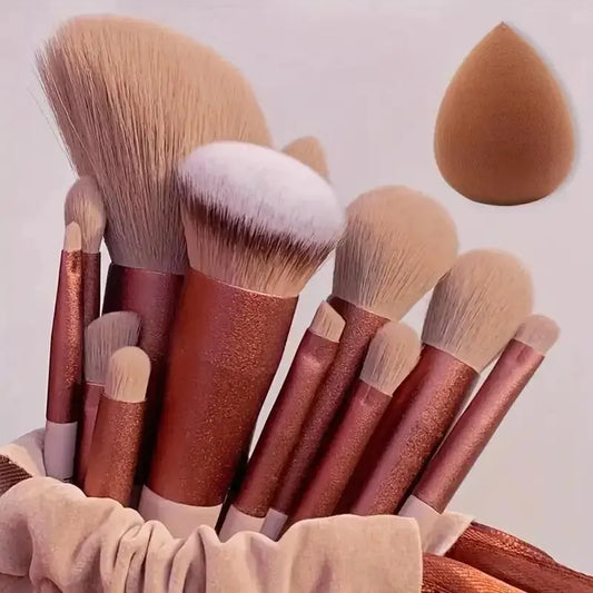 Makeup Brush Set Soft Fluffy Professional Cosmetic Eyeshadow