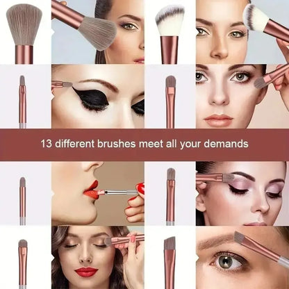 Makeup Brush Set Soft Fluffy Professional Cosmetic Eyeshadow