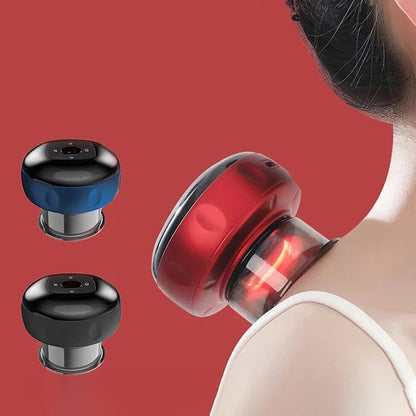 Body Scraping Massage Smart Electric Vacuum Cupping Heating