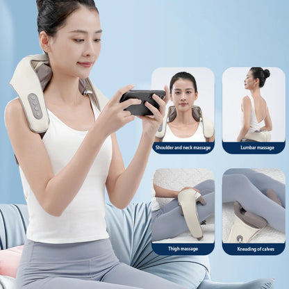 Portable Mini Relaxer Dredge Kneading Smart Electric Wrap Heated