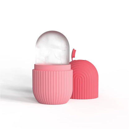 Silicone Ice Facial Roller Skin Care Beauty Lifting Contouring Tools