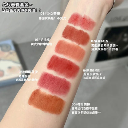 Lipsticks Set Free Shipping Korean Make Up Beauty Cosmetics Lip