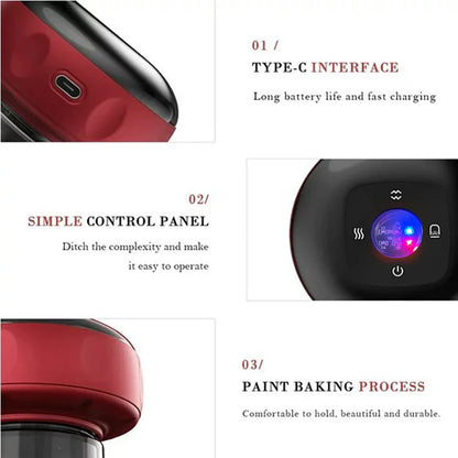 Body Scraping Massage Smart Electric Vacuum Cupping Heating