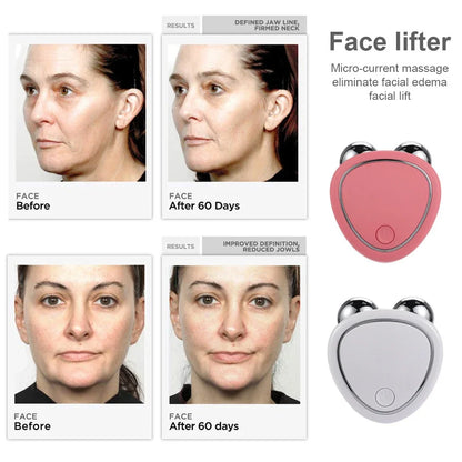 Facial Electric Face Lifting Roller Massager Face Skin Beauty Care