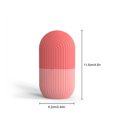 Silicone Ice Facial Roller Skin Care Beauty Lifting Contouring Tools