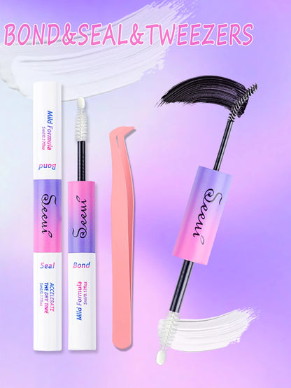 Eyelash Glue and Seal for Eyelash Clusters Strong Fixed tool