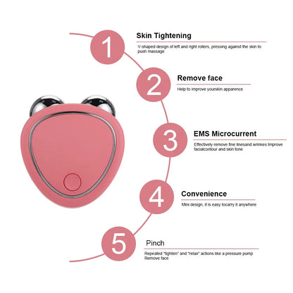 Facial Electric Face Lifting Roller Massager Face Skin Beauty Care