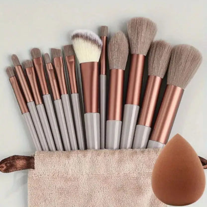Makeup Brush Set Soft Fluffy Professional Cosmetic Eyeshadow