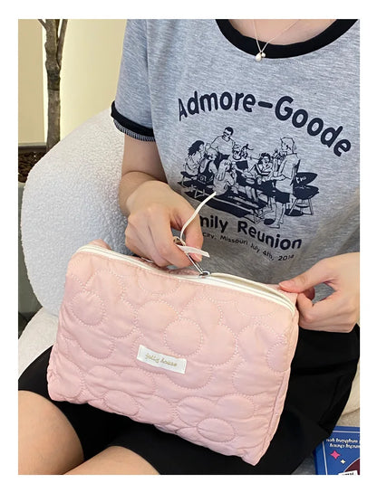 Women's Cosmetic Bags Cases Casual Ladies Small Storage Bag