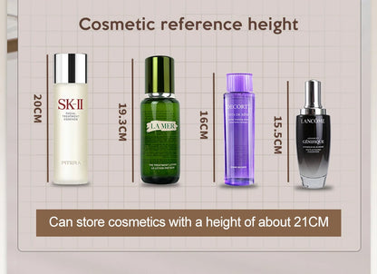 Luxury Makeup Organizer 360° Rotating Desktop Cosmetic Shelf