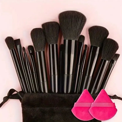Makeup Brush Set Soft Fluffy Professional Cosmetic Eyeshadow