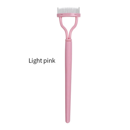 Eyelash Separator Metal Teeth Straight Eyelash Curler Beauty Makeup