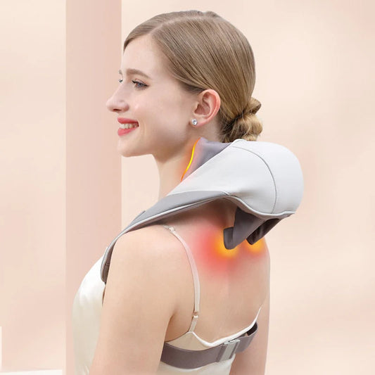 Portable Mini Relaxer Dredge Kneading Smart Electric Wrap Heated